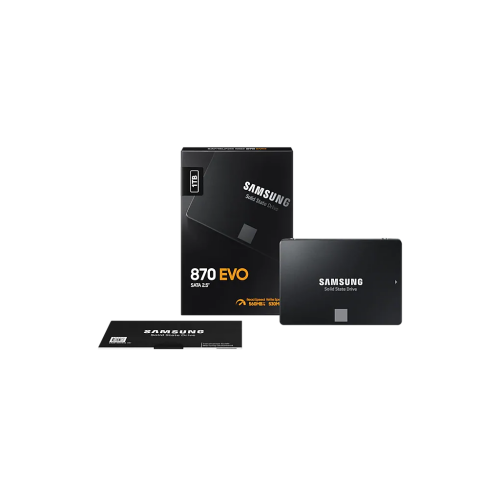 SAMSUNG MZ-77E1T0BW 870 EVO 1TB 560/530, 2,5" SATA SSD (Türkiye Distribütörü Garantili) - Samsung