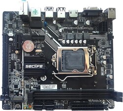 Seclife H81DA1 Intel LGA1150 H81 DDR3 MATX 1150p Anakart - 1