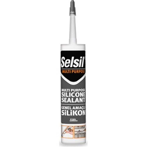 Selsil Silikon 280Gr Şeffaf - SELSİL