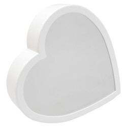 Sihirli Led Ayna Çerçeve-Kalp - 2