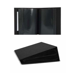 Siyah 100 lük Deri Fotoğraf Albümü 10x15 cm - 2