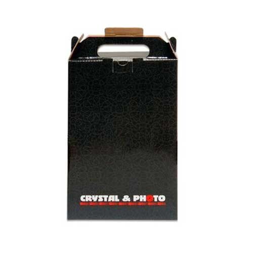 Siyah Karton Kristal Plaket Kutusu - Küçük - OFİSOMİ-S (1)