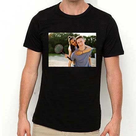 Siyah T-Shirt %100 Pamuklu - 2
