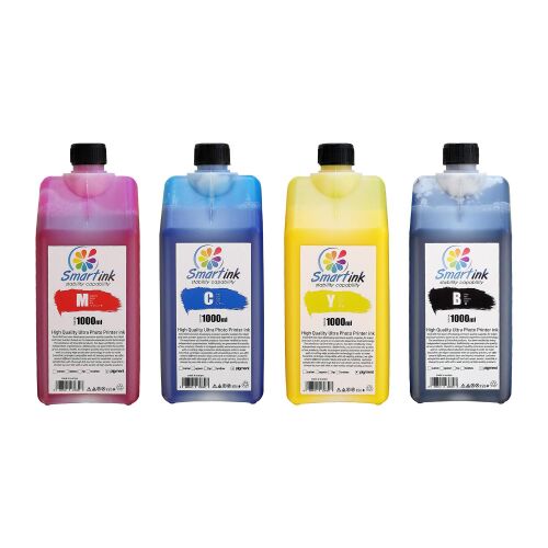 Smartink HP Uyumlu Pigment Mürekkep 4x1Litre Set (H970P-H973P-H980P) 
