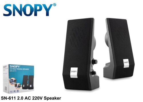 Snopy SN-611 2.0 3w-2 Speaker - SNOPY