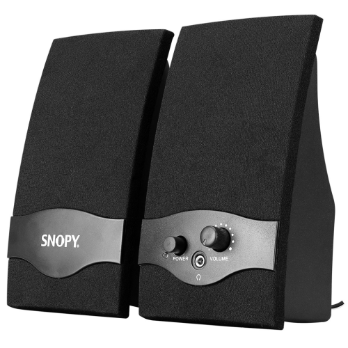 SNOPY SN-84, 4W, 1+1, Masa Üstü, USB, SPEAKER (Siyah) - Snopy