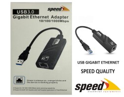 Speed UE050 10-100-1000 USB 2.0-3.0 Gigabit Ethernet Çevirici - 1