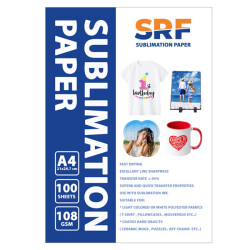 SRF Sublimasyon Sert Zemin Kağıdı A4 (100 adet) - 1
