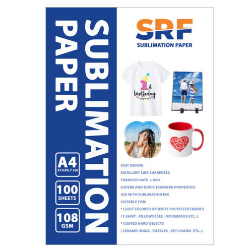 SRF Sublimasyon Sert Zemin Kağıdı A4 (100 adet) - OFİSOMİ-S