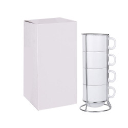 Standlı 4'lü Fincan Seti - 7