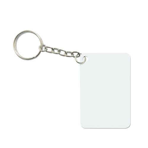 Sub.Dikdörtgen Metal Anahtarlık 4x6 cm - 1