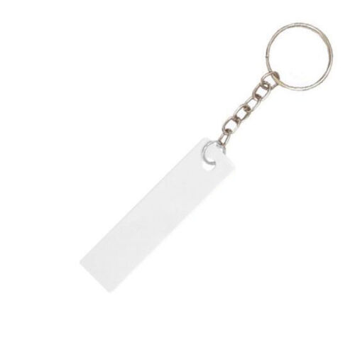 Sub.Dikdörtgen Metal Anahtarlık 6x1,5 cm - 1