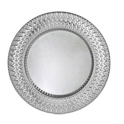 Sublimasyon 25 cm Gümüş Metal Tabak - Ardiva - 2