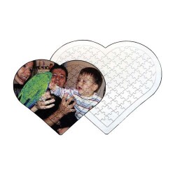 Sublimasyon A3 Kalp Puzzle 97 Parça - 3