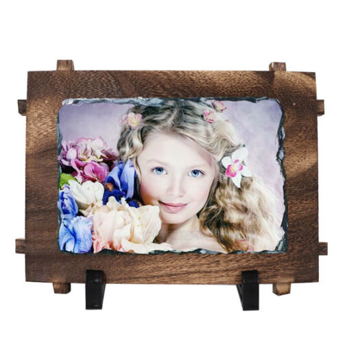 Sublimasyon Ahşap Çerçeveli Taş 12x17 cm - 5