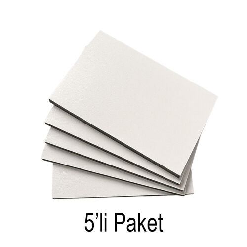 5'li Paket Süblimasyon Ahşap - 5x8cm - OFİSOMİ-T