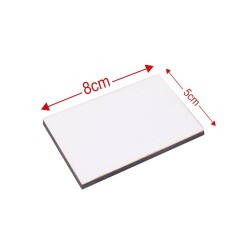 Süblimasyon Ahşap Magnet - 5x8cm - 3