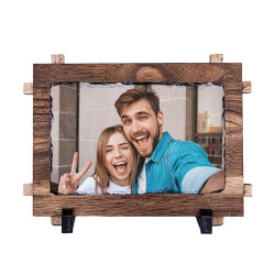 Süblimasyon Ahşaplı Doğal Taş Çerçeve - 2