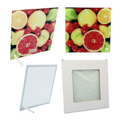 Sublimasyon Aynalı Cam Çerçeve 20x20x0.5 cm - 1