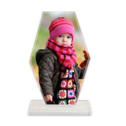 Sublimasyon Beyaz Kristal Plaket 1005 - 1