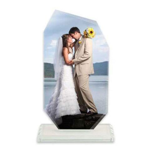 Sublimasyon Beyaz Kristal Plaket 1008 - 1