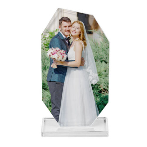 Sublimasyon Beyaz Kristal Plaket 1008 - 2
