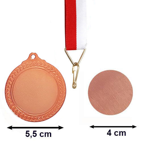 Sublimasyon Bronz Madalya 5.5 cm - 1