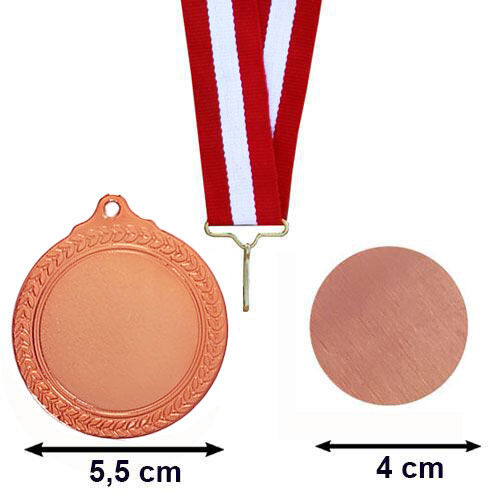 Sublimasyon Bronz Madalya 5.5 cm - 2