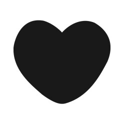 12x14cm Süblimasyon Büyük Kalp Magnet - 10'lu Paket - 1