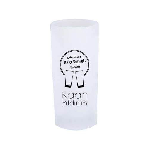 Süblimasyon Buzlu Rakı Bardağı - 6 Adet - 3