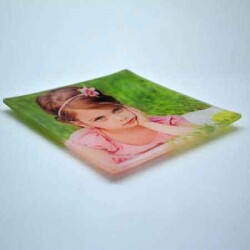 Sublimasyon Cam Kare Tabak Çerçeve - 3