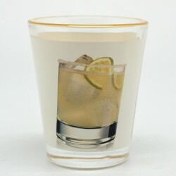 Süblimasyon Cam Mini Bardak - 1