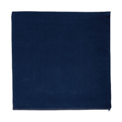 Sublimasyon Çiçek Desenli Yastık - Lacivert - 3