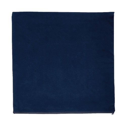 Sublimasyon Çiçek Desenli Yastık - Lacivert - 3