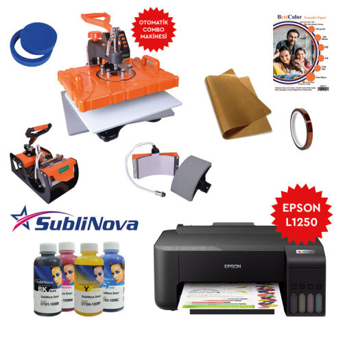 Süblimasyon Combo Transfer Baskı Seti - OFİSOMİ-T