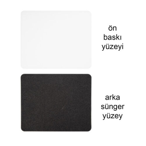Sublimasyon Dikdörtgen Mouse Pad 17x21 cm- 2 mm - 3