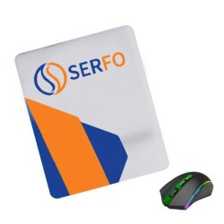 Sublimasyon Dikdörtgen Mouse Pad - Bilek Destekli - 1