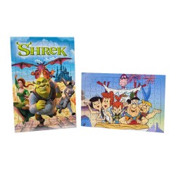 5'li Paket Süblimasyon Dikdörtgen Puzzle A3 - 130 Parça - 2