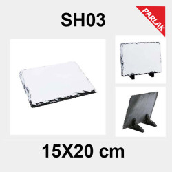 Sublimasyon Dikdörtgen Taş 15x20 cm - 4