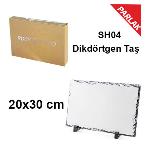 Sublimasyon Dikdörtgen Taş 20x30 cm - 2