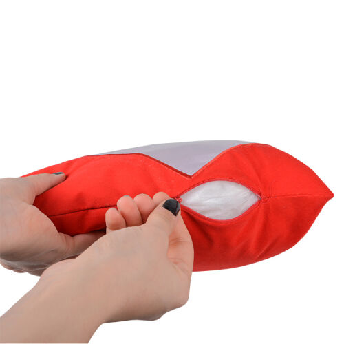 Süblimasyon Kırmızı Kalpli Yastık Kılıfı - 3