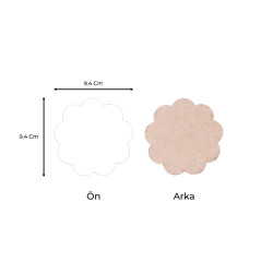 Sublimasyon Eko. MDF Bardak Altlığı 5 mm - Papatya - 2