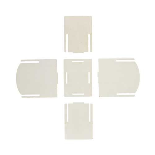 Sublimasyon Eko.MDF Ahşap Kalemlik - OFİSOMİ-S (1)