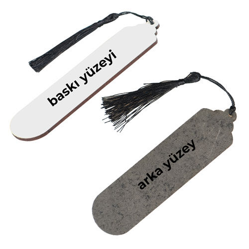 Sublimasyon Eko.MDF Kitap Ayracı - Tek Taraflı - OFİSOMİ-S (1)