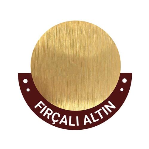 Süblimasyon Fırçalı Gold - Altın Baskı Metali - 30x60cm - OFİSOMİ-T