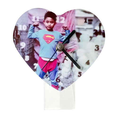 Sublimasyon FRP Kalp Saat - 1