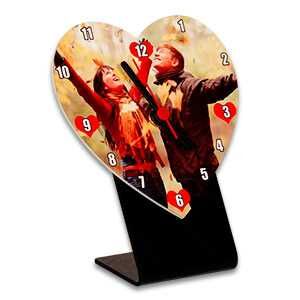 Sublimasyon FRP Kalp Saat - 2