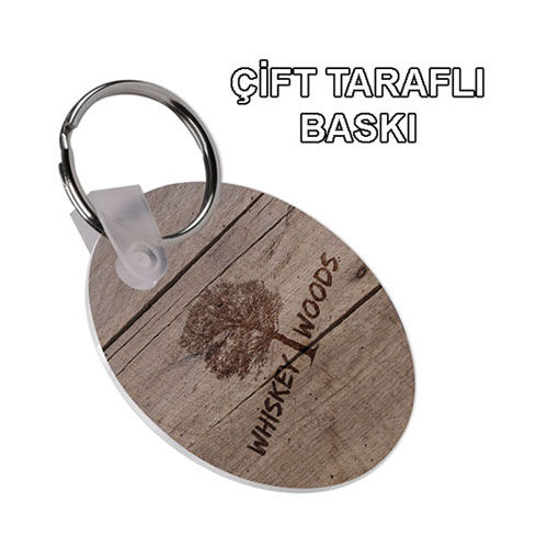 Sublimasyon FRP Oval Anahtarlık - OFİSOMİ-S (1)