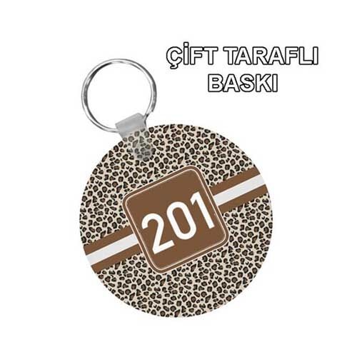 Sublimasyon FRP Yuvarlak Anahtarlık - OFİSOMİ-S (1)