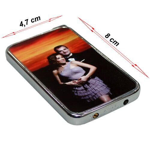 Sublimasyon Gümüş XL Çakmak - Tek Taraflı - OFİSOMİ-S (1)